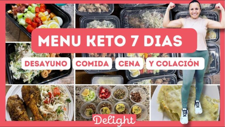 Dieta Keto Menú Semanal 7042